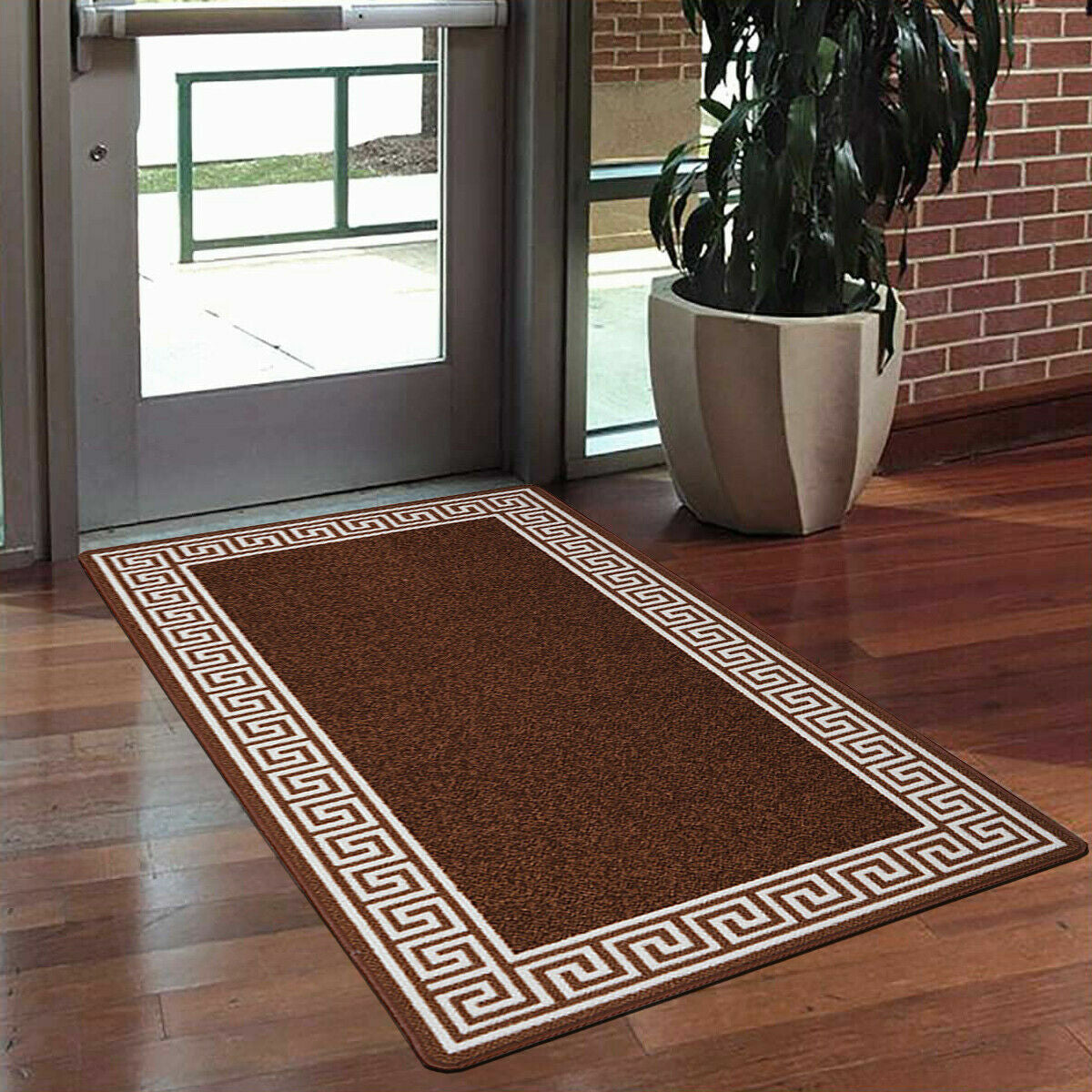 Long Hallway Runner Non Slip Door Mats Bedroom Rugs Kitchen Carpet Floor Mat UK