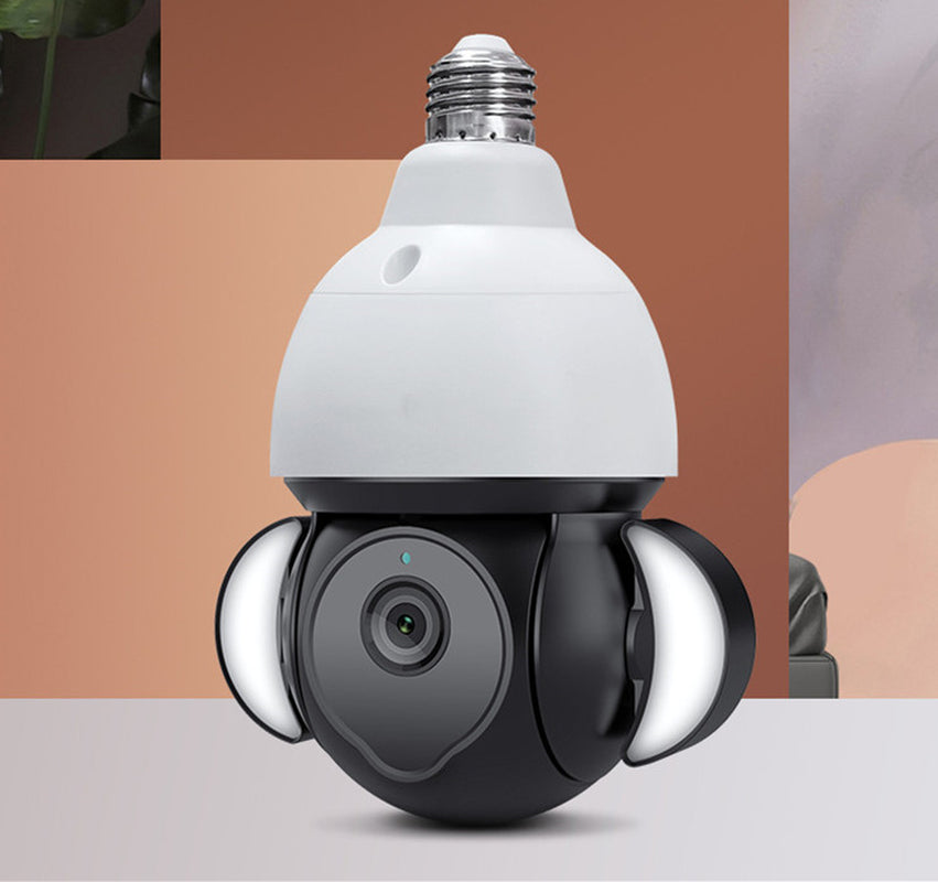 Bulb Graffiti Camera HD 5MP Monitoring