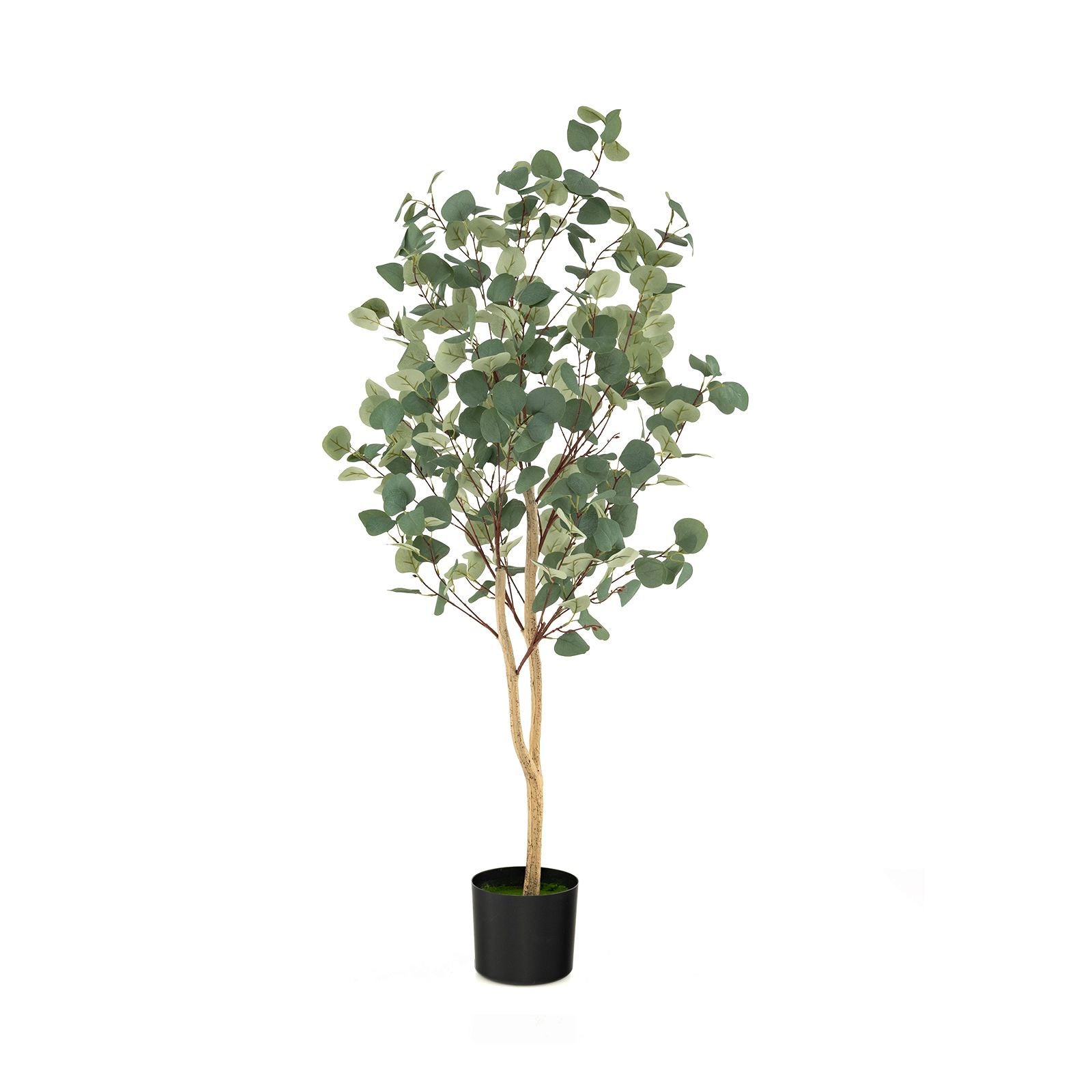 1.4/1.65 M Artificial Eucalyptus Tree with Silver Dollar Leaves
