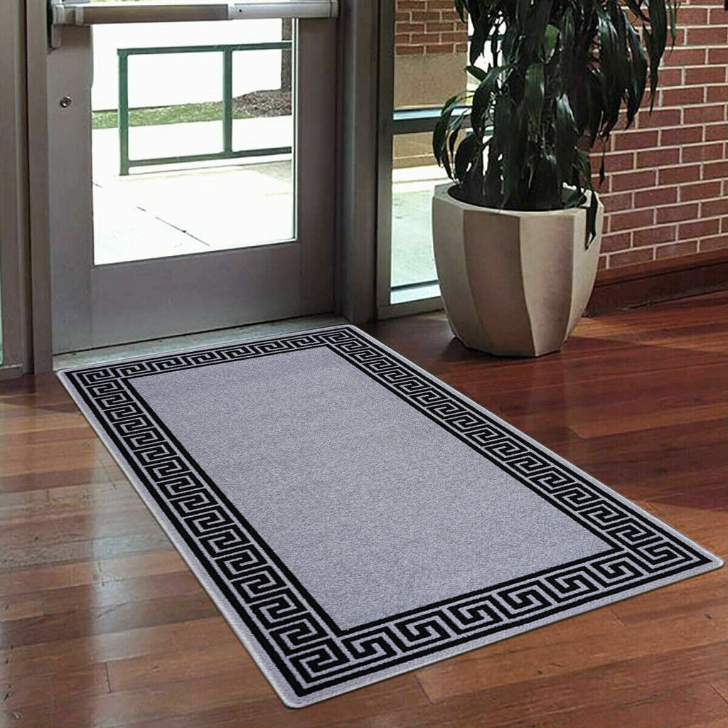 Long Hallway Runner Non Slip Door Mats Bedroom Rugs Kitchen Carpet Floor Mat UK