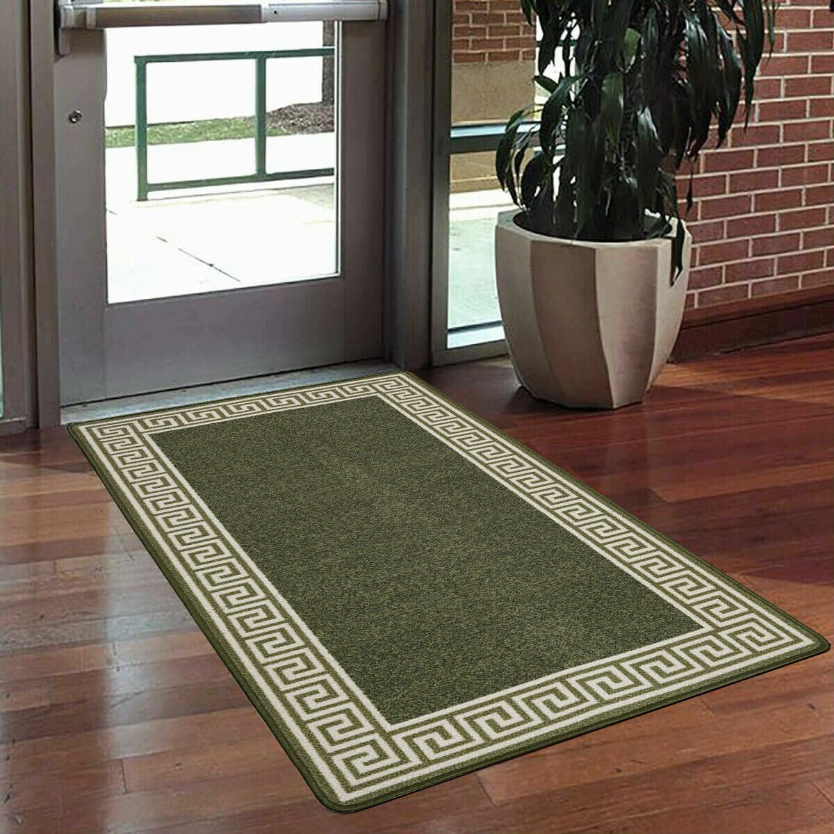 Long Hallway Runner Non Slip Door Mats Bedroom Rugs Kitchen Carpet Floor Mat UK